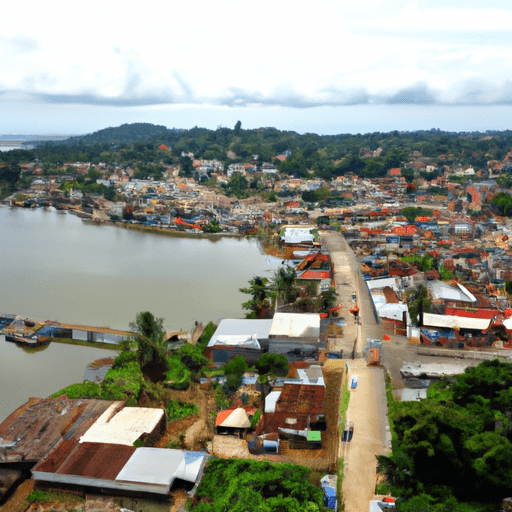 Größte Städte in São Tomé und Príncipe