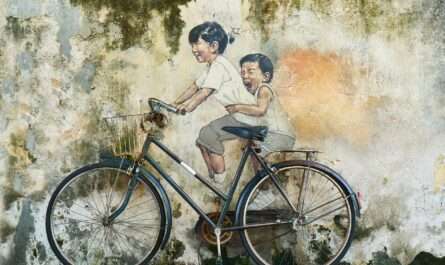 bicycle, cool backgrounds, children