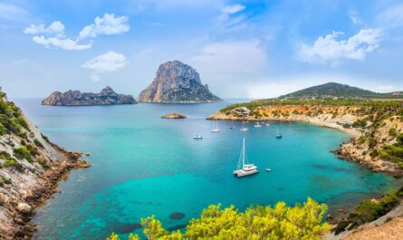 coast, nature, rock, sea, bay, ibiza